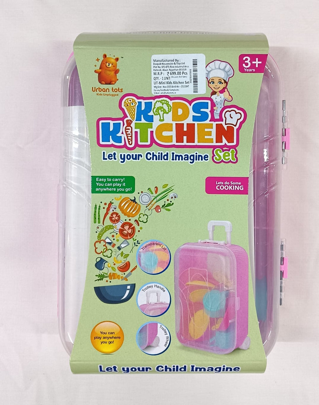 Kitchen set Trolley for kids